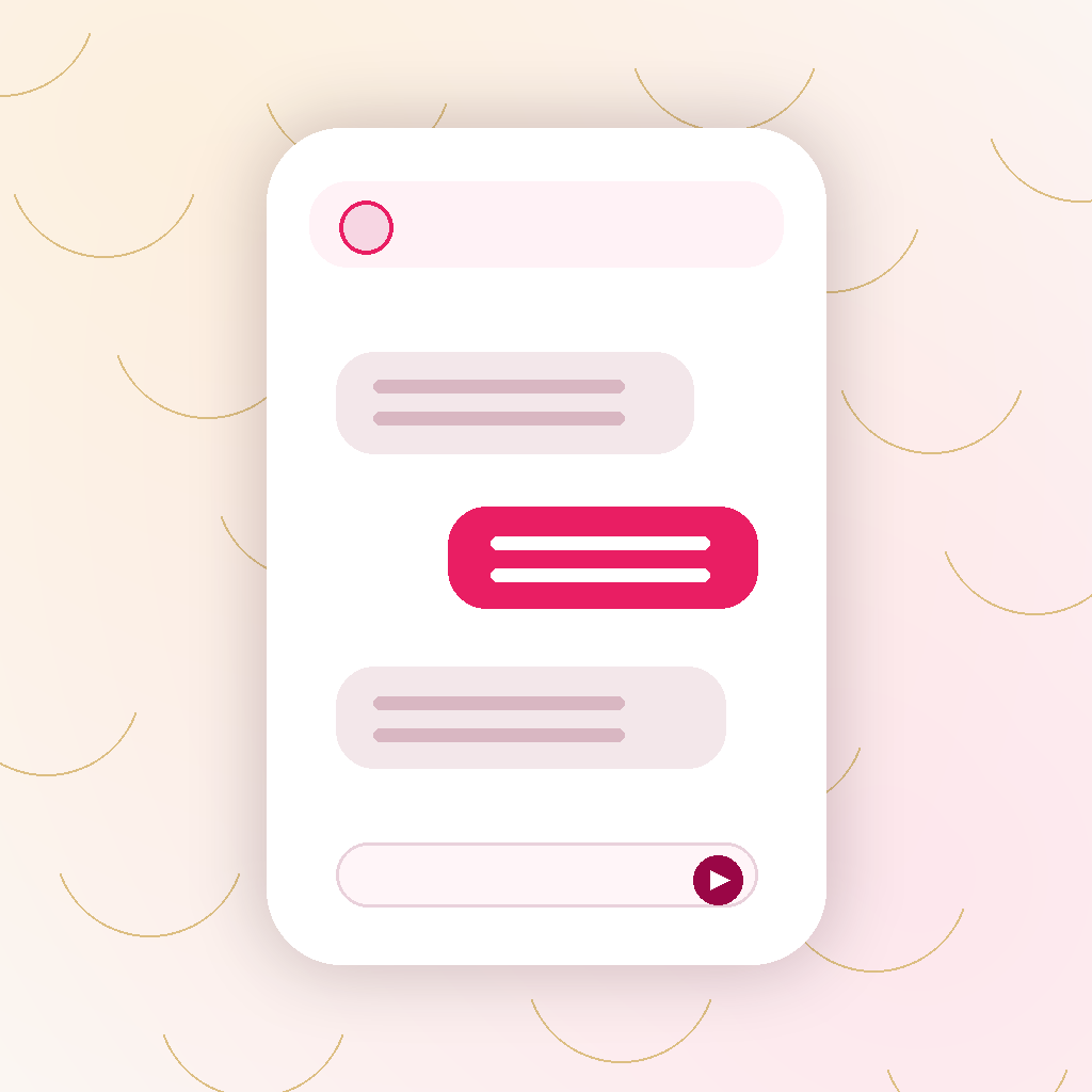 Respectful chat after mutual acceptance in the Inaiye app
